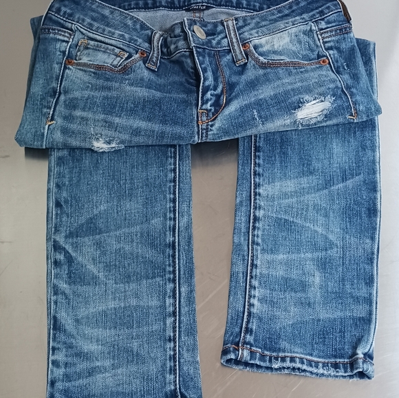 American Eagle Outfitters Women’s Skinny, Super Stretch Denim Jeans, Size 2 Long - Picture 8 of 10